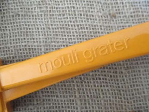 Vintage Mouli Julienne Rotary Grater/Slicer And Vintage Mouli Brevete SGDG Model Depose Grater