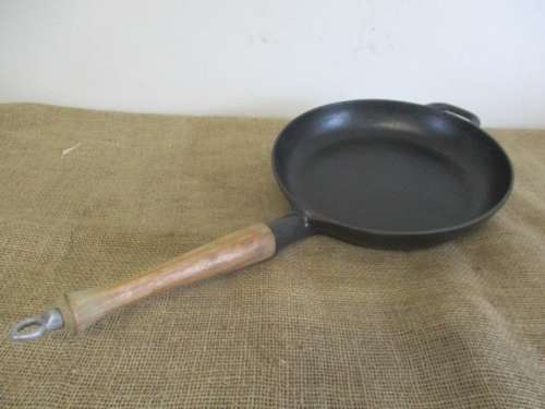 A Perfect Large Heavy Cast Iron Frying Pan
