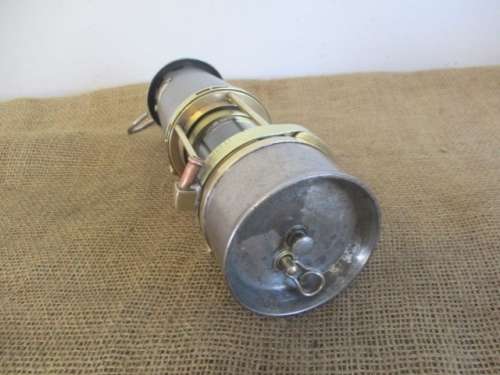 For Lorna`s Bid Only - An Outstanding Vintage Green & Sons Wolf G.M.E.F. No 1 Safety Lamp