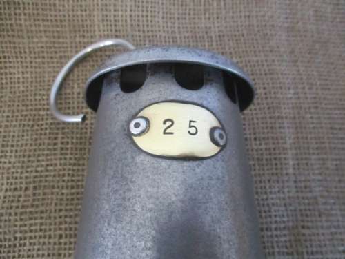 For Lorna`s Bid Only - An Outstanding Vintage Green & Sons Wolf G.M.E.F. No 1 Safety Lamp