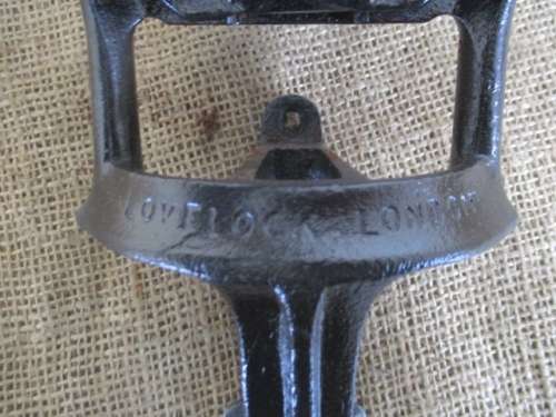 For Lorna`s Bid Only - Very Rare And The Real McCoy.....This Vintage Cast Iron No 1 Lovelock