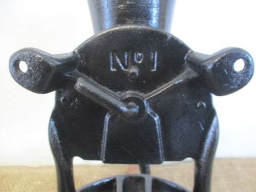 For Lorna`s Bid Only - Very Rare And The Real McCoy.....This Vintage Cast Iron No 1 Lovelock