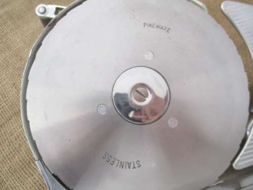 Very Neat Vintage Pineware Stainless Bread Slicer