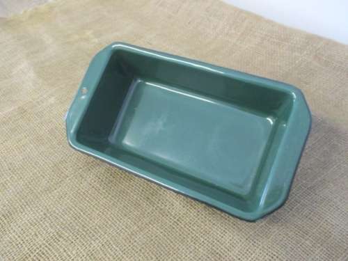 For Lorna`s Bid Only - Very Neat Old Fashioned Enamel Pie Dish
