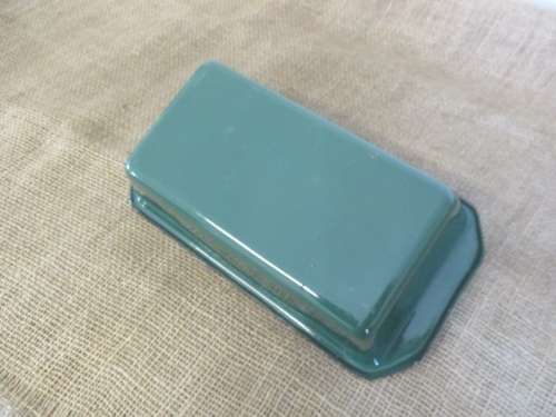For Lorna`s Bid Only - Very Neat Old Fashioned Enamel Pie Dish