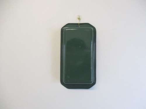 For Lorna`s Bid Only - Very Neat Old Fashioned Enamel Pie Dish