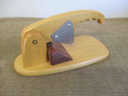 For Lorna`s Bid Only  Beautiful Wooden Biltong Slicer