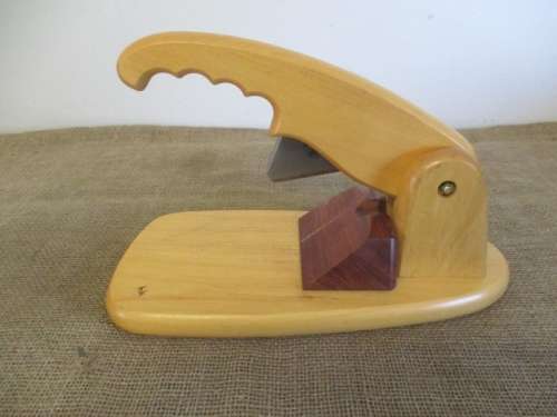 For Lorna`s Bid Only  Beautiful Wooden Biltong Slicer