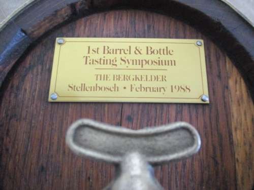 For Lorna`s Bid Only - From The 1st Barrel & Bottle Tasting Symposium 1988........