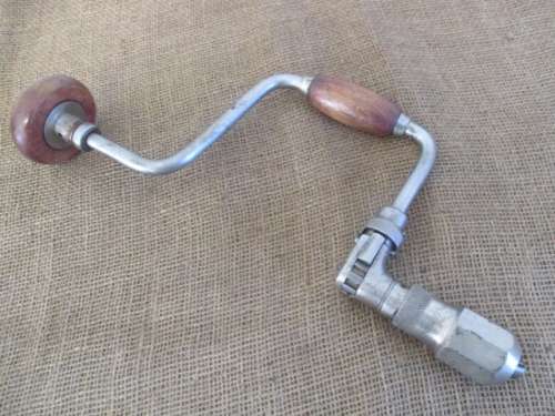Very Rare Vintage Schlieper Hand Brace Drill               Made In Germany