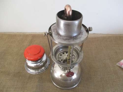 Neat Vintage Optimus 350/350CP Kerosene Lantern          Made In Sweden              Approx 1960`s