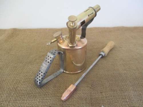 Rare Smart Vintage Primus No 630 A/B B.A. Hjorth & Co Blow Torch And Soldering Iron       Sweden