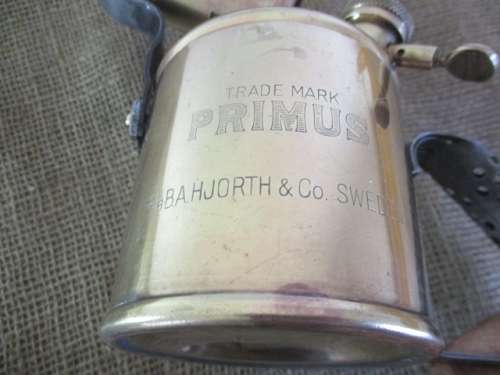 Rare Smart Vintage Primus No 630 A/B B.A. Hjorth & Co Blow Torch And Soldering Iron       Sweden