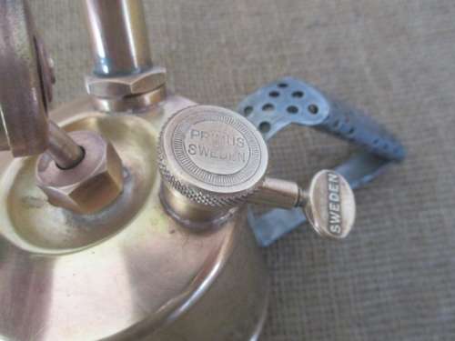 Rare Smart Vintage Primus No 630 A/B B.A. Hjorth & Co Blow Torch And Soldering Iron       Sweden