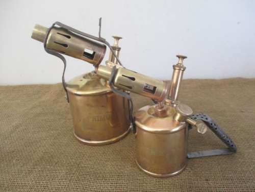 Rare Smart Vintage Primus No 630 A/B B.A. Hjorth & Co Blow Torch And Soldering Iron       Sweden