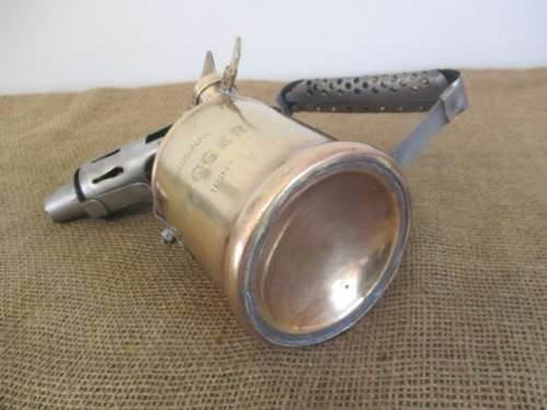 Rare Vintage Original Digger 1 Pint Blow Torch And Soldering Iron