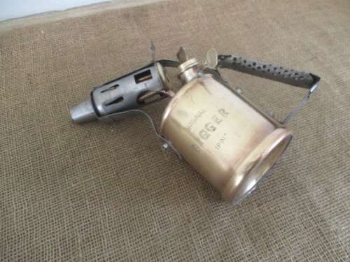 Rare Vintage Original Digger 1 Pint Blow Torch And Soldering Iron