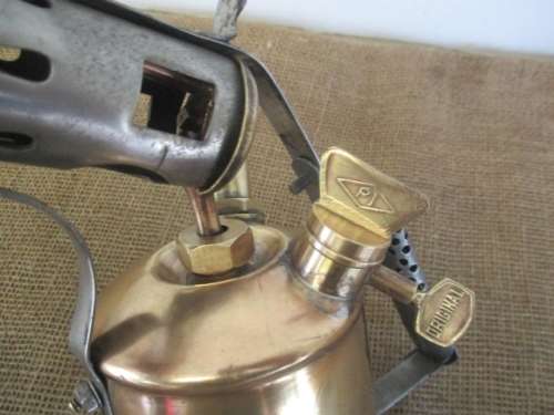 Rare Vintage Original Digger 1 Pint Blow Torch And Soldering Iron