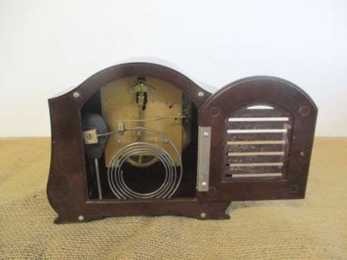 For Repairs....Lovely Rare Antique Smiths Enfield Bakelite Mantel Clock      Approx 1930`s - 1940`s