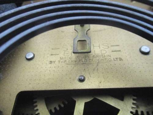 For Repairs....Lovely Rare Antique Smiths Enfield Bakelite Mantel Clock      Approx 1930`s - 1940`s