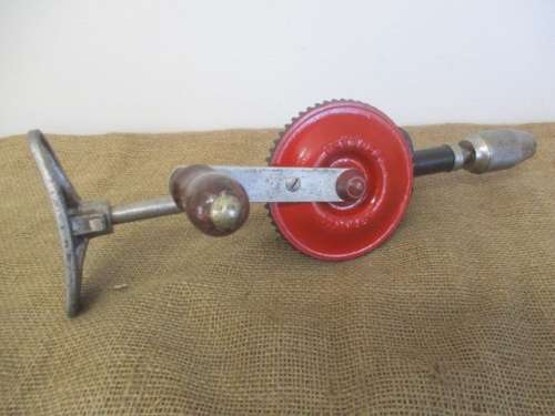 Seldom Find...Beautiful Vintage Stanley No 905 Two Speed Breast Hand Drill           Made In England
