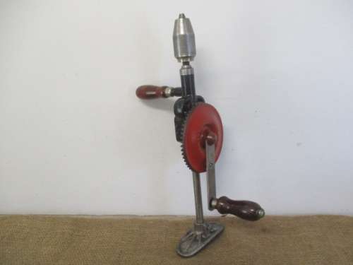 Seldom Find...Beautiful Vintage Stanley No 905 Two Speed Breast Hand Drill           Made In England