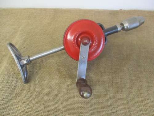 Seldom Find...Beautiful Vintage Stanley No 905 Two Speed Breast Hand Drill           Made In England