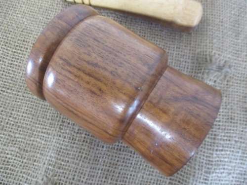 Lovable Wooden Mortar And Pestle