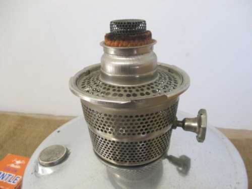 Beautiful Vintage Aladdin No 23 Oil Lamp With Chimney And Two Mantles           Made In England