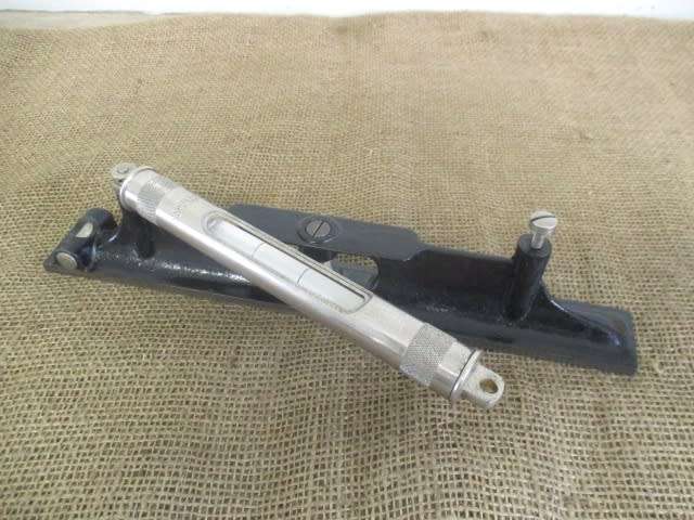 Very Rare Vintage J.Rabone & Sons 12` Machinist`s Cast Iron Spirit Level         Made In England