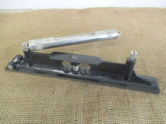 Very Rare Vintage J.Rabone & Sons 12` Machinist`s Cast Iron Spirit Level         Made In England