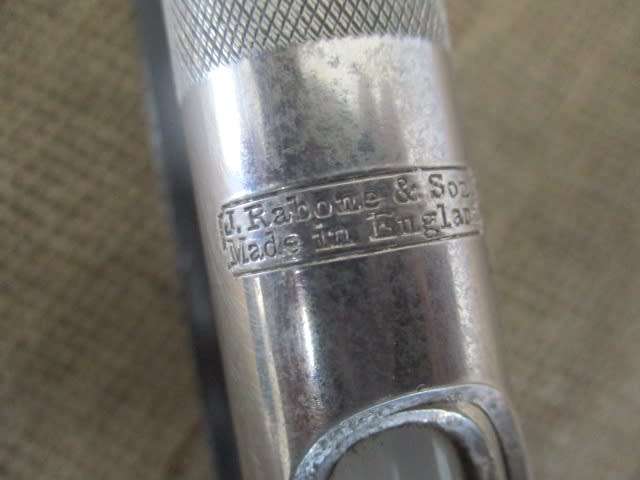 Very Rare Vintage J.Rabone & Sons 12` Machinist`s Cast Iron Spirit Level         Made In England