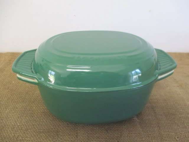Magnificent Vintage Le Creuset 27 4,2 Lt Enameled Cast Iron Lidded Dish