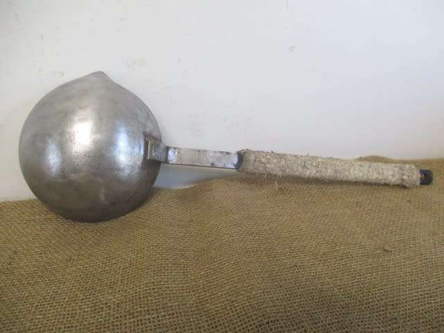 Genuine Vintage Heavy Duty Blacksmith`s Ladle