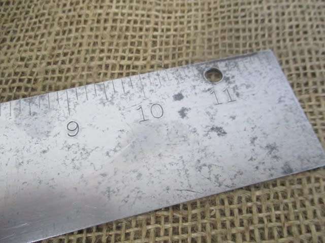 Beautiful Vintage No 12 Stanley 12 inch All Metal Try Square        Made In USA