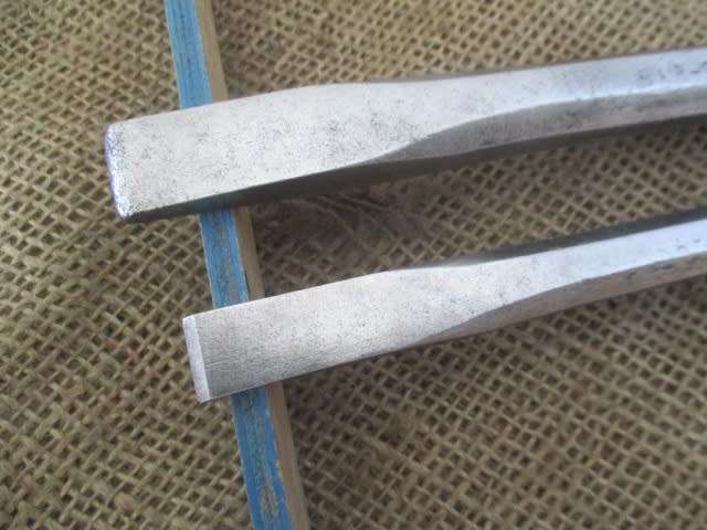 Particularly Rare....Two Genuine Vintage CL 15 SAR - SAS  1939 Cold Chisels By Beardshaw, Sheffield