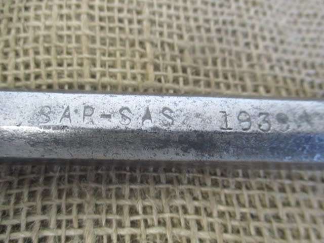 Particularly Rare....Two Genuine Vintage CL 15 SAR - SAS  1939 Cold Chisels By Beardshaw, Sheffield
