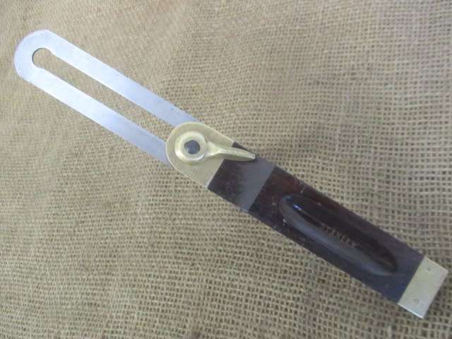 Beautiful Vintage 8 inch Stanley No 25 Sliding Bevel Square       Made In USA          1936 - 1984