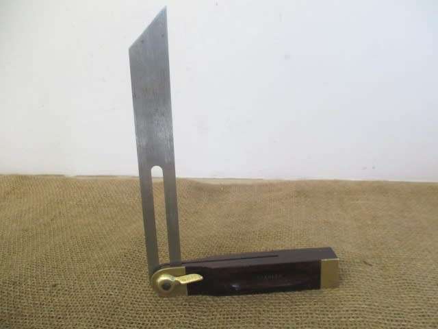 Beautiful Vintage 8 inch Stanley No 25 Sliding Bevel Square       Made In USA          1936 - 1984