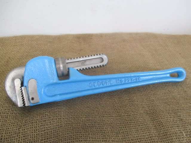Great Gedore No 227-14 Heavy Duty Adjustable Pipe Wrench       Made In SA