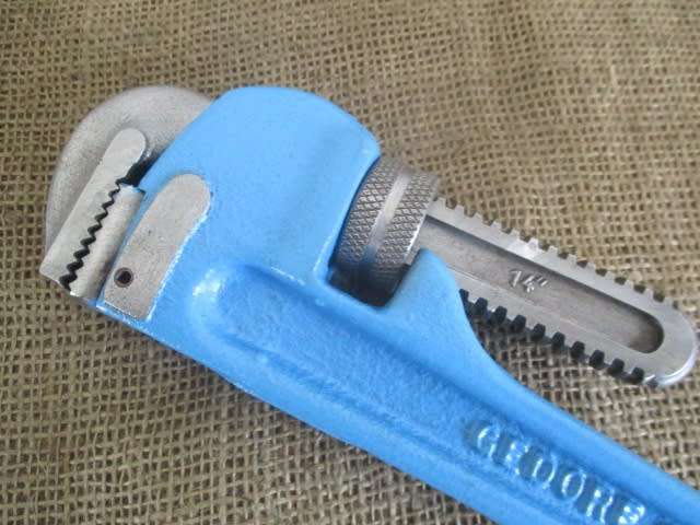 Great Gedore No 227-14 Heavy Duty Adjustable Pipe Wrench       Made In SA