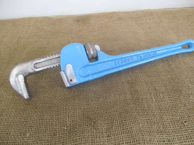 Great Gedore No 227-14 Heavy Duty Adjustable Pipe Wrench       Made In SA