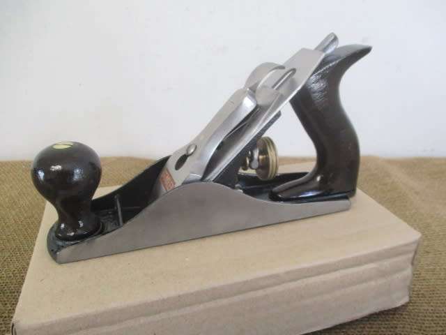 Small But Trained.....This Smart Vintage Stanley Bailey No 3 Hand Plane        Made In USA