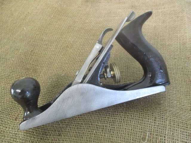 Small But Trained.....This Smart Vintage Stanley Bailey No 3 Hand Plane        Made In USA