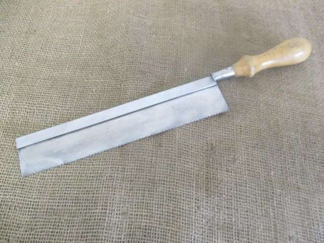 Two Nice Sturdy Vintage 10 inch Fine Cut Dovetail Back-Saws