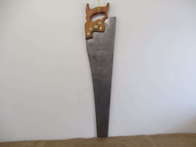 For Jan Arnoldi Bid - Stunning Vintage Spear & Jackson 26 inch Crosscut Handsaw