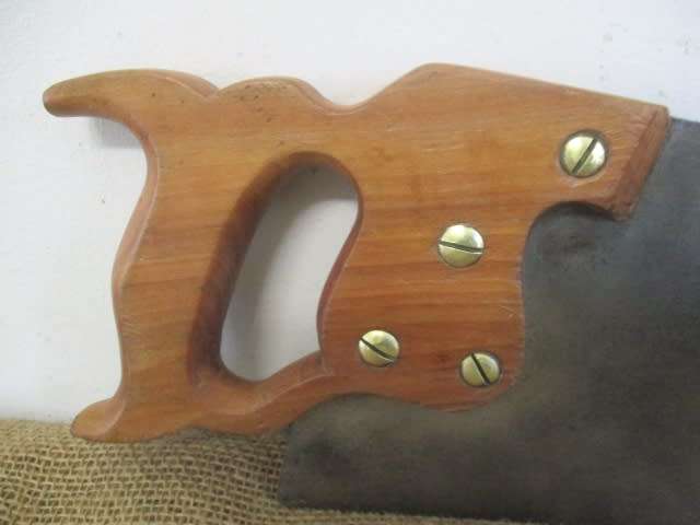 For Jan Arnoldi Bid - A Lovely Vintage 22 inch Disston D-8 Crosscut Handsaw By Henry Disston & Sons
