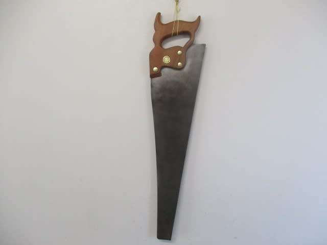 For Jan Arnoldi Bid - A Lovely Vintage 22 inch Disston D-8 Crosscut Handsaw By Henry Disston & Sons
