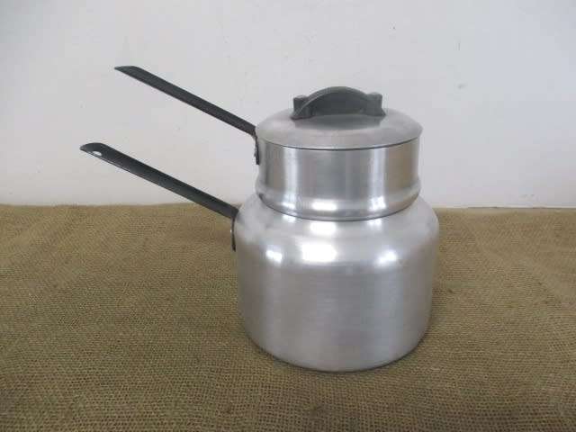 Nice Large Vintage Hart Aluminum Double Boiler