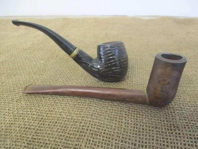 Two Interesting Vintage Smoking Pipes
